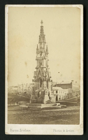 Burton Brothers (Dunedin) fl 1868-1896 :Picture of Cargill Monument