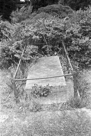 The grave of Frederick Kempthorne, plot 4.M, Sydney Street Cemetery.