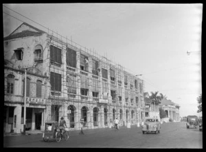 Qantas Empire Airways offices in Raffles Hotel, Singapore