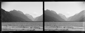 Unidentified lake [Te Anau?], Southland Region