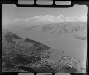 Lyttelton, Banks Peninsula District, Canterbury Region, including port and harbour