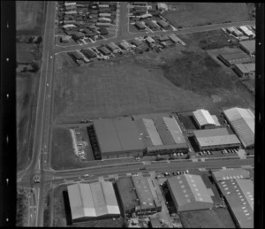 Unidentified factories, Glen Innes industrial area, Auckland