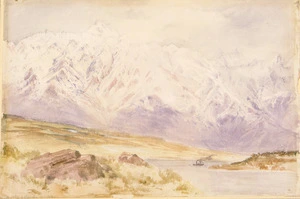 Gully, John 1819-1888 :[The Remarkables ca 1870?]