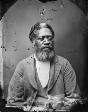 Unidentified Maori man