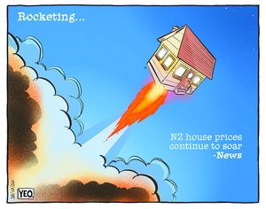 Rocketing…NZ House Prices Continue to Soar