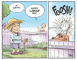 Happy Labour Day - Judith Collins