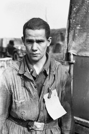 Short, J, fl 1945 : German soldier who surrendered to the Maori Battalion in the Senio Sector, Italy