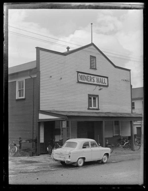 Miners' hall, Blackball