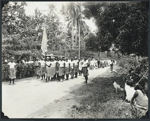 The funeral of Tamasese