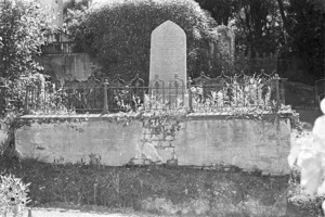 The Cameron family grave, plot 68.N, Sydney Street Cemetery.