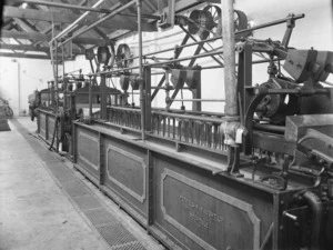 Petrie and McNaught wool scouring machine