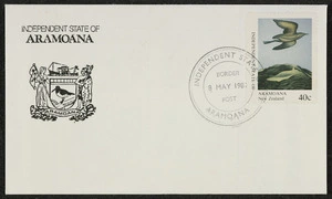 Independent State of Aramoana: [First day cover. First stamp issue. 8 May 198[1?]]