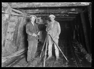 Surveying underground in mine