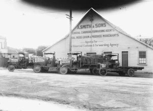 Premises of A Smith & Sons, carriers, Wanganui