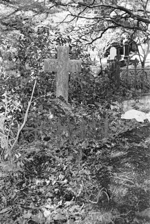 The grave of John Sinclair Wilson, plot 1306, Bolton Street Cemetery