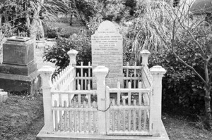 The Johnson family grave, plot 2610, Bolton Street Cemetery