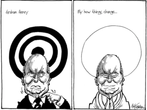 Graham Henry. My how things change... 1 December, 2008.