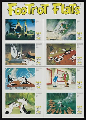 On The Ball Productions Ltd: Footrot Flats, a Magpie Productions presentation, based on the characters created by Murray Ball. producers John Barnett, Pat Cox. Director Murray Ball [1986] [1986]
