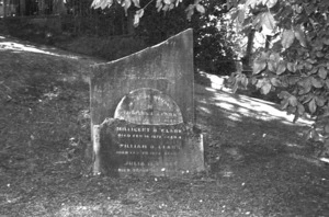 The Clark family grave, plot 37.N, Sydney Street Cemetery.