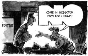 Evans, Malcolm Paul, 1945- : `Come in inspector, how can I help?' 17 November 2011