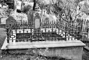 The Hawkins family grave, plot 1819, Bolton Street Cemetery