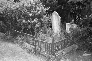 The Tonks family grave, plot 17.M, Sydney Street Cemetery.