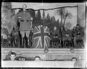 Sir Alexander John Godley speaking on the third anniversary of the beginning of the war