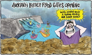 Auckland floodgates