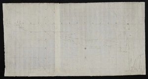 Creator unknown: Manuscript map of the South Pacific showing the tracks of John Byron, Samuel Wallis, and Philip Carteret