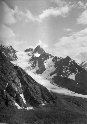 Godley, 1917/1918. From summit of Panorama Pk