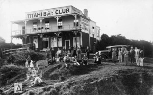 Titahi Bay Club, and group alongside