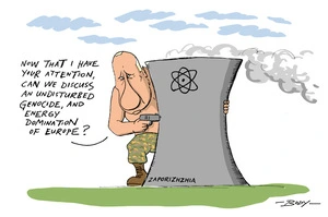 Russian control over Ukrainian nuclear plant