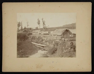 View of Te Kumi, King Country, scene of the Hursthouse outrage