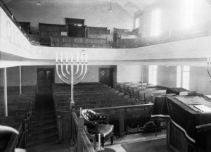 Interior of the Synagogue, The Terrace, Wellington