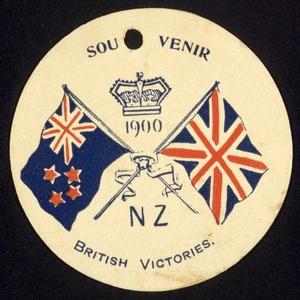 Souvenir. British victories. 1900. NZ.