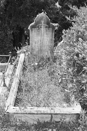 The Swallow family grave, plot 15.M, Sydney Street Cemetery.
