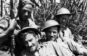 Members of New Zealand Division Ammunition Coy., immediately after arrival in Crete