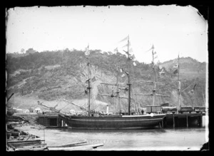 The brig 'Thomas and Henry' at Port Chalmers