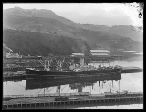 Steamship Hororata in Port Chalmers, Dunedin