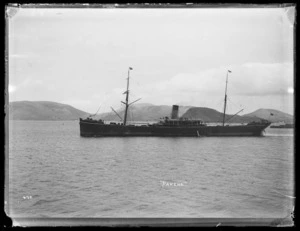 Steam ship Pakeha in Port Chalmers harbour