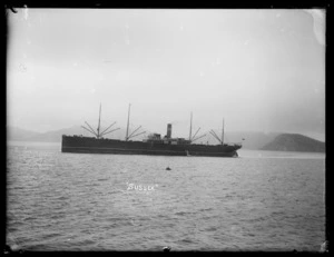 The Sussex in Port Chalmers harbour