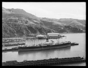 The Sussex in Port Chalmers harbour