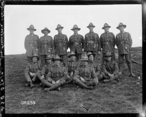 Otago Battalion personnel at Sling, Bulford