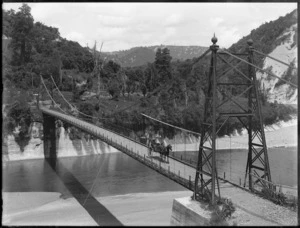 View of the Mangaweka Bridge