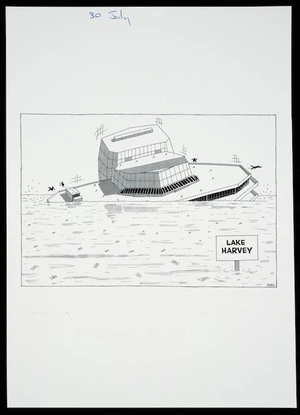 Clark, Laurence 1949- :Lake Harvey. 30 July, 1993