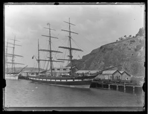 Sailing ship Waimea at Port Chalmers