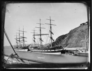 Sailing ship Hurunui, Port Chalmers