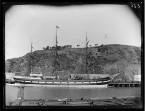 Sailing ship Waipa at Port Chalmers