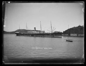 Steamship Gothic in Port Chalmers, Dunedin