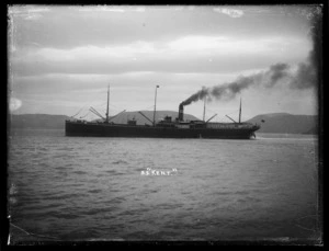 SS Kent in Port Chalmers harbour